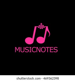 Music Notes Logo available in vector/illustration