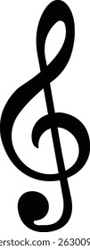 Music notes Musical key signs icon in flat style. Vector for apps and website solid pictogram Black musical Simple symbol elements isolated on transparent background.