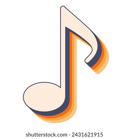 music notes. musical notation symbol