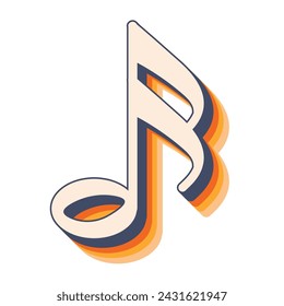 music notes. musical notation symbol