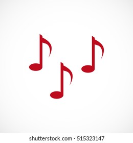 Music notes sign icon, vector best flat icon, EPS