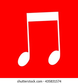Music notes sign illustration