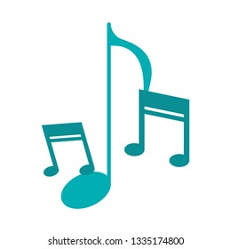 Music notes symbol