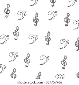 Music notes symbol icon vector illustration graphic design
