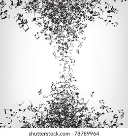 Music Notes Texture