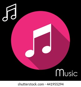 Music Notes Vector Illustration