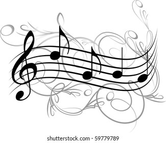 Music notes for your design.