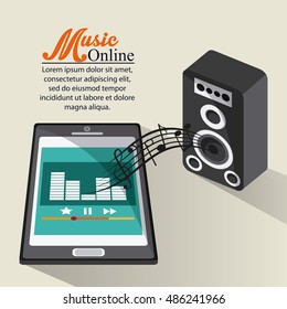 Music online and media design