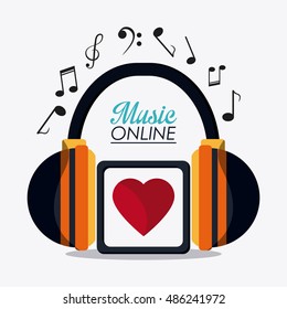 Music online and media design