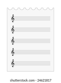 Musikpapier