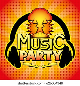 Music party.