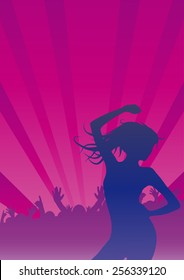 Music party background
