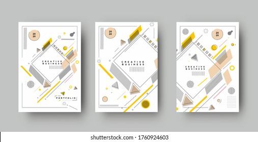 Music party brochure, flyer, magazine cover & poster template, vector illustration. 