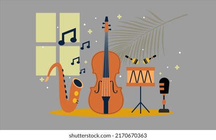 Music Party Design art vector