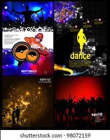 Music party disco illustration