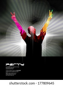 Music party poster