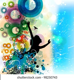 Music party poster eps10