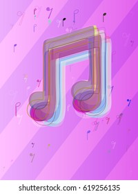 music pattern background