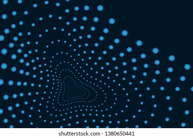 Music pattern background, vector. Abstract modern music background for fest flyer, wallpaper, backdrop and surface. Creative blue dots pattern. Abstract design concept. Vector illustration