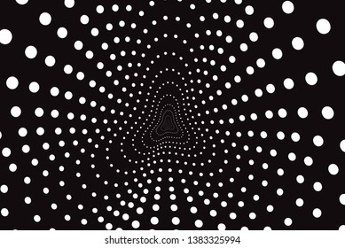 Music pattern background, vector. Abstract modern music background for fest flyer, wallpaper, backdrop and surface. Creative white dots pattern. Abstract design concept. Vector illustration