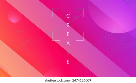Patrón de música. Póster 3d oscuro. Textura dinámica azul. Fluido empresarial. Folleto de degradado de fiestas. Página Geometría. Landing Page plano. Patrón de música rosa