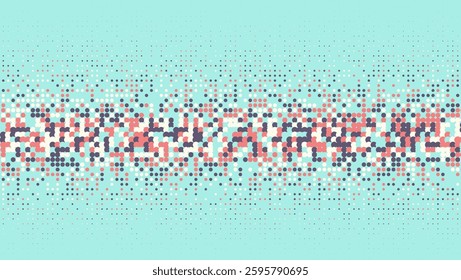 Music Pattern. Summer Concept With Minimal Art. Futuristic Elements On Flat Page. Business Flyer. Minimalist 1980 Texture. Geometric Line Background. Trendy Music Pattern