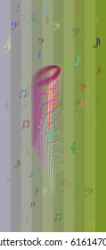 music pattern texture