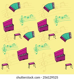 music pattern vector