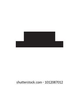 music pause icon illustration isolated vector sign symbol