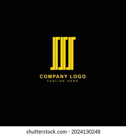 Music piano logo design for business and brand