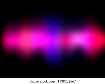 Music pink and blue equalizer. Vector illustration.