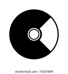 Music plate , disk icon