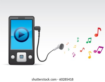 Music playback by a player