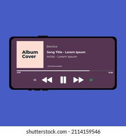 Music Player Application On Smartphone . Spotify. Joox. Apple Music. Google Music. SoundCloud. YouTube Music. Iphone. UI. UX. User Interface User Experience.