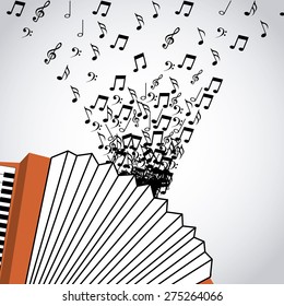 music player design, vector illustration eps10 graphic 