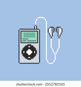 MUSIC PLAYER DEVICE PIXEL ART