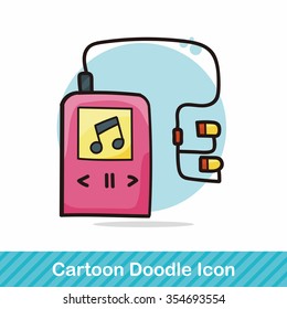 music player doodle