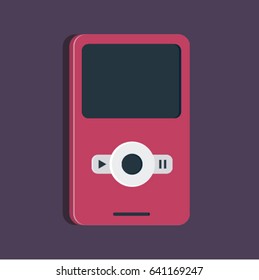 Music Player - Flat Vector Design