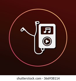 music player icon