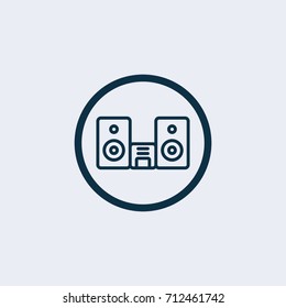 Music player icon