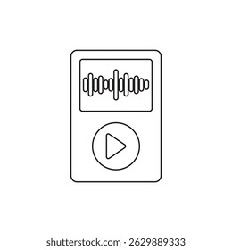 music player icon , audio icon