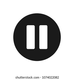 Music player icon. Available in vector. Glyph style.