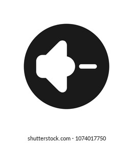 Music player icon concept. Available in vector. Linear style.