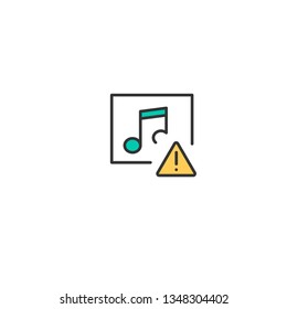 Music Player icon design. Interaction icon vector illustration