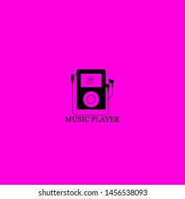 music player icon sign signifier vector