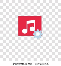 music player icon sign and symbol. music player color icon for website design and mobile app development. Simple Element from interaction assets collection for mobile concept and web apps icon.