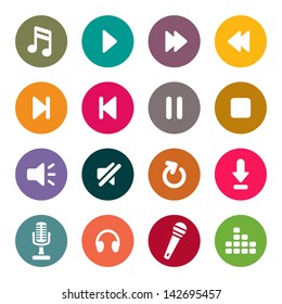 Music Player Icons