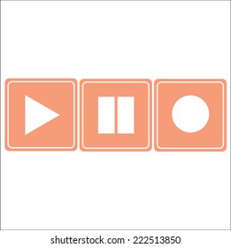 Music  player icons