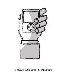 music player mp3 icon vector illustration design