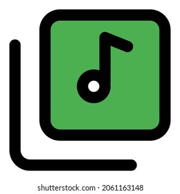 Music player on a multiple device with a collection list library